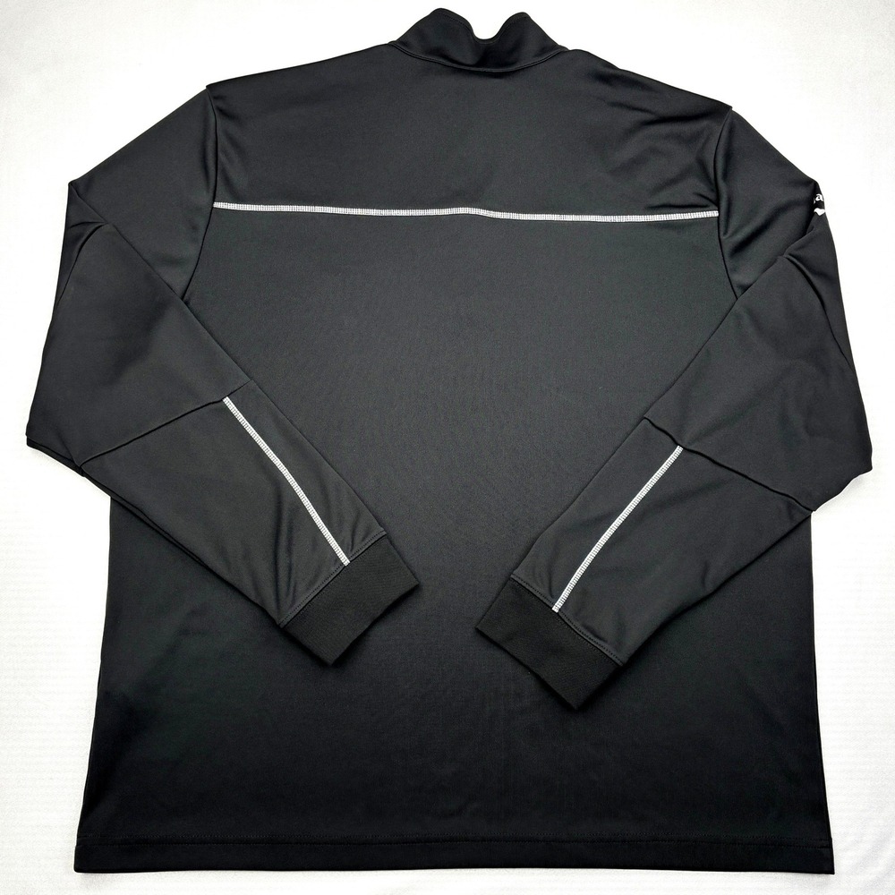 Callaway Weather Series Mens XL Black 1/4 Zip Golf Pullover Windshirt SU32471 - Picture 2 of 7